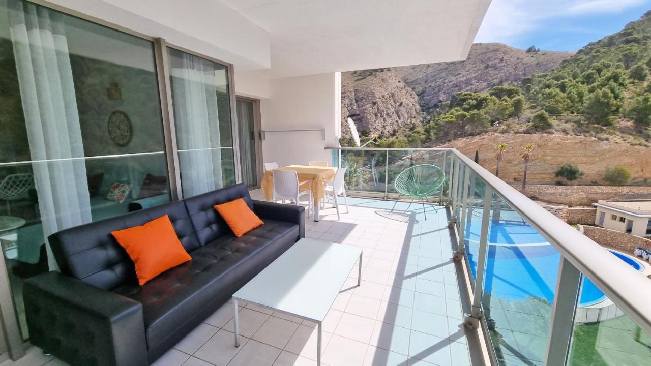 Skyline 6 Private Balcony, Sunny All Year Round, With Nice Views 베니돔 외부 사진